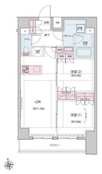 ＡＬＴＥＲＮＡ神楽坂IIの物件間取画像